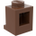 LEGO Brown Brick 1 x 1 with Headlight (4070 / 30069)