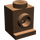 LEGO marron Brique 1 x 1 avec Phare et pas de fente (4070 / 30069)