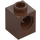 LEGO Brown Brick 1 x 1 with Hole (6541)