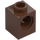 LEGO Brown Brick 1 x 1 with Hole (6541)