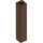 LEGO Brown Brick 1 x 1 x 5 with Hollow Stud (2453)