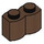 LEGO Brown Brick 1 x 2 Log (30136)