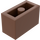 LEGO Brown Brick 1 x 2 with Bottom Tube (3004 / 93792)