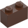 LEGO Brown Brick 1 x 2 with Bottom Tube (3004 / 93792)