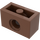 LEGO Brown Brick 1 x 2 with Hole (3700)