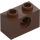 LEGO Brown Brick 1 x 2 with Hole (3700)