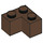 LEGO Brown Brick 2 x 2 Corner (2357)