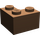 LEGO Brown Brick 2 x 2 Corner (2357)