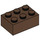 LEGO Marron Brique 2 x 3 (3002)