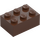 LEGO Marron Brique 2 x 3 (3002)