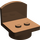 LEGO Brown Chair 3 x 3 x 2.33 (4222)