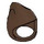 LEGO Brown Cowl Hood (4505)