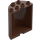 LEGO Brown Cylinder 2 x 4 x 4 Half (6218 / 20430)