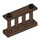 LEGO Brown Fence Spindled 1 x 4 x 2 with 2 Top Studs (30055)