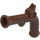 LEGO Brown Flintlock Pistol Gun (2562 / 77024)