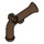 LEGO Brown Flintlock Pistol Gun (2562 / 77024)