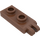 LEGO Brown Hinge Plate 1 x 2 with 2 Fingers Hollow Studs (4276)