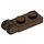 LEGO Braun Scharnier Platte 1 x 2 mit Verriegelt Finger mit Nut (44302)