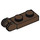 LEGO Brown Hinge Plate 1 x 2 with Locking Fingers with Groove (44302)