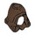 LEGO Brown Hood with Closed Bottom (30381 / 98011)