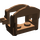 LEGO marron Cheval Saddle avec Deux Clips (4491 / 18306)