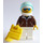 LEGO Brun Jacka Town Minifigur