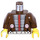 LEGO Brown Medicine Man Torso (973)