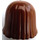 LEGO Brown Mid-Length Hair with Center Parting (4530 / 96859)