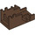 LEGO Bruin Minifig Kanon 2 x 4 Basis (2527)