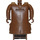 LEGO Brown Minifig Hagrid Body with Brown Hands and Shirt and Belt