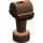 LEGO Brown Minifig Leg Wooden (2532)
