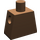 LEGO Bruin Minifig Torso (3814 / 88476)