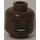 LEGO Brown Minifigure Head with Decoration (Safety Stud) (3626)