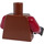 LEGO Brown Ngan Pa Torso with Dark Red Arms and Black hands (973)