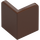 LEGO Brown Panel 1 x 1 Corner with Rounded Corners (6231)