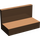 LEGO marron Panneau 1 x 2 x 1 avec coins carrés (4865 / 30010)