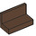 LEGO Bruin Paneel 1 x 2 x 1 met vierkante hoeken (4865 / 30010)