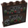 LEGO Brown Panel 1 x 4 x 3 with Vials and Potions and Skeleton Head Pattern without Side Supports, Hollow Studs (40461 / 50445)