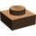 LEGO Bruin Plaat 1 x 1 (3024 / 30008)