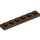 LEGO Brown Plate 1 x 6 (3666)