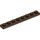 LEGO Brown Plate 1 x 8 (3460)