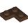 LEGO Brown Plate 2 x 2 Corner (2420)