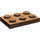 LEGO marron assiette 2 x 3 (3021)
