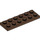 LEGO Brown Plate 2 x 6 (3795)