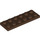 LEGO Brown Plate 2 x 6 (3795)