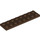 LEGO Brown Plate 2 x 8 (3034)