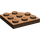 LEGO Bruin Plaat 3 x 3 Ronde Hoek (30357)