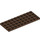 LEGO Brown Plate 4 x 10 (3030)