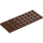 LEGO Brown Plate 4 x 10 (3030)