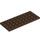 LEGO Brown Plate 4 x 10 (3030)